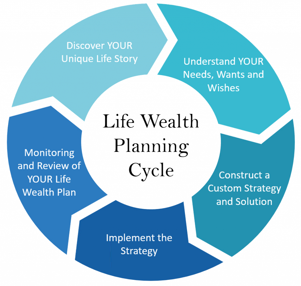 Life wealth planning cycle